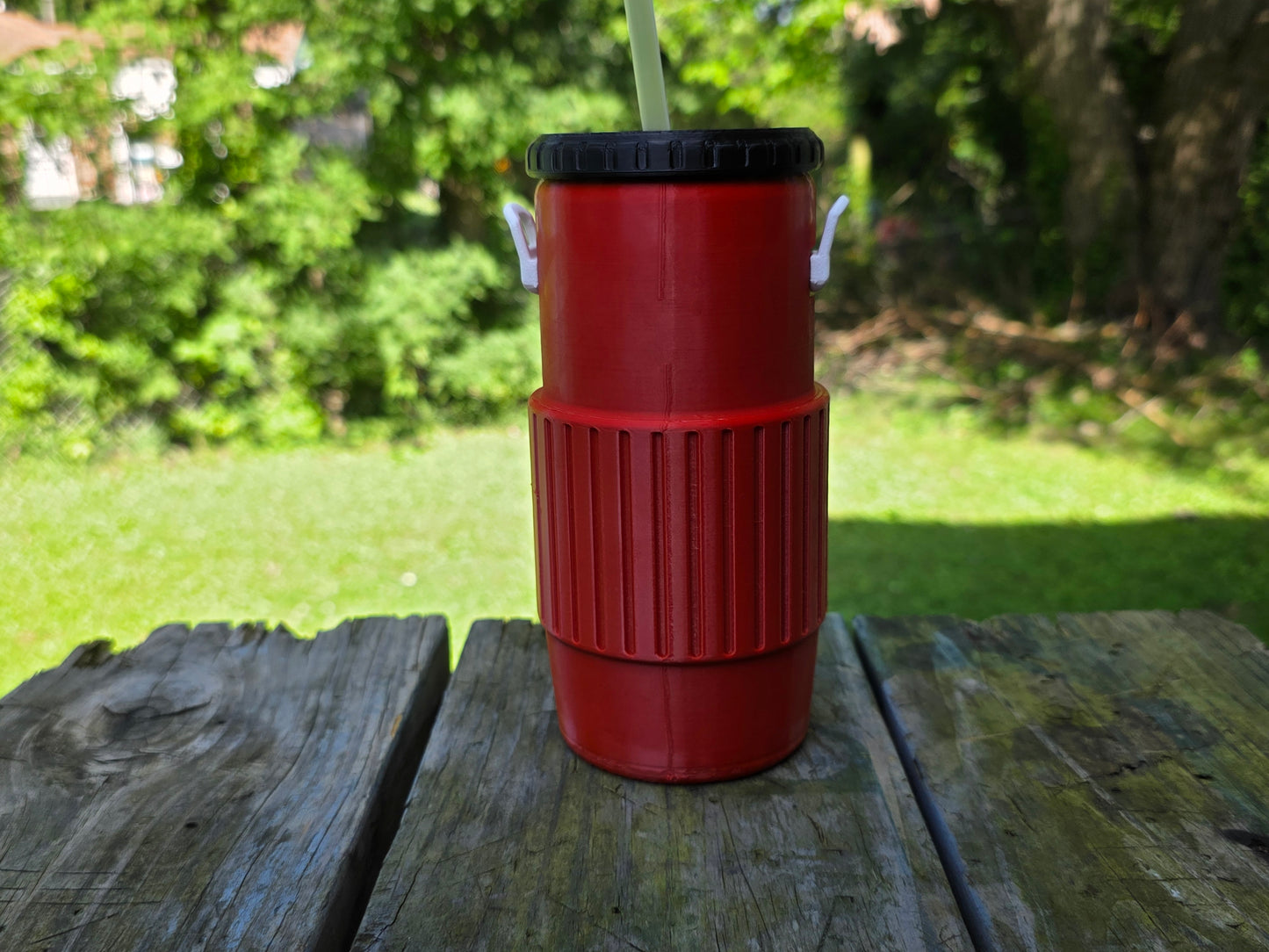Milwaukee 16oz Can Cooler | 3D Printed Tool-Themed Drink Holder | Fits Large Energy Drink Cans | Garage Gift for DIYers | Contractor Gift | Shop Decor