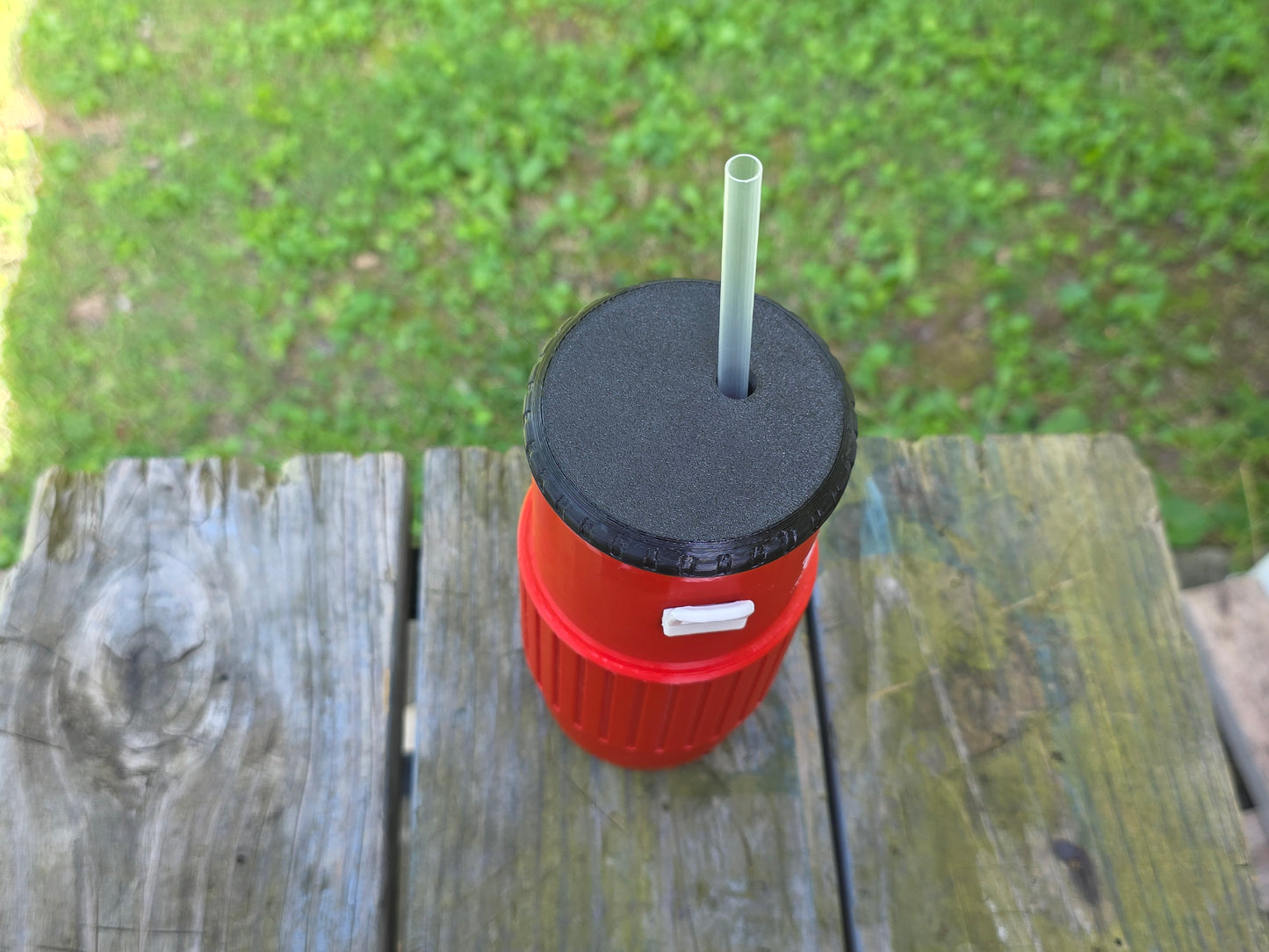 Milwaukee 16oz Can Cooler | 3D Printed Tool-Themed Drink Holder | Fits Large Energy Drink Cans | Garage Gift for DIYers | Contractor Gift | Shop Decor