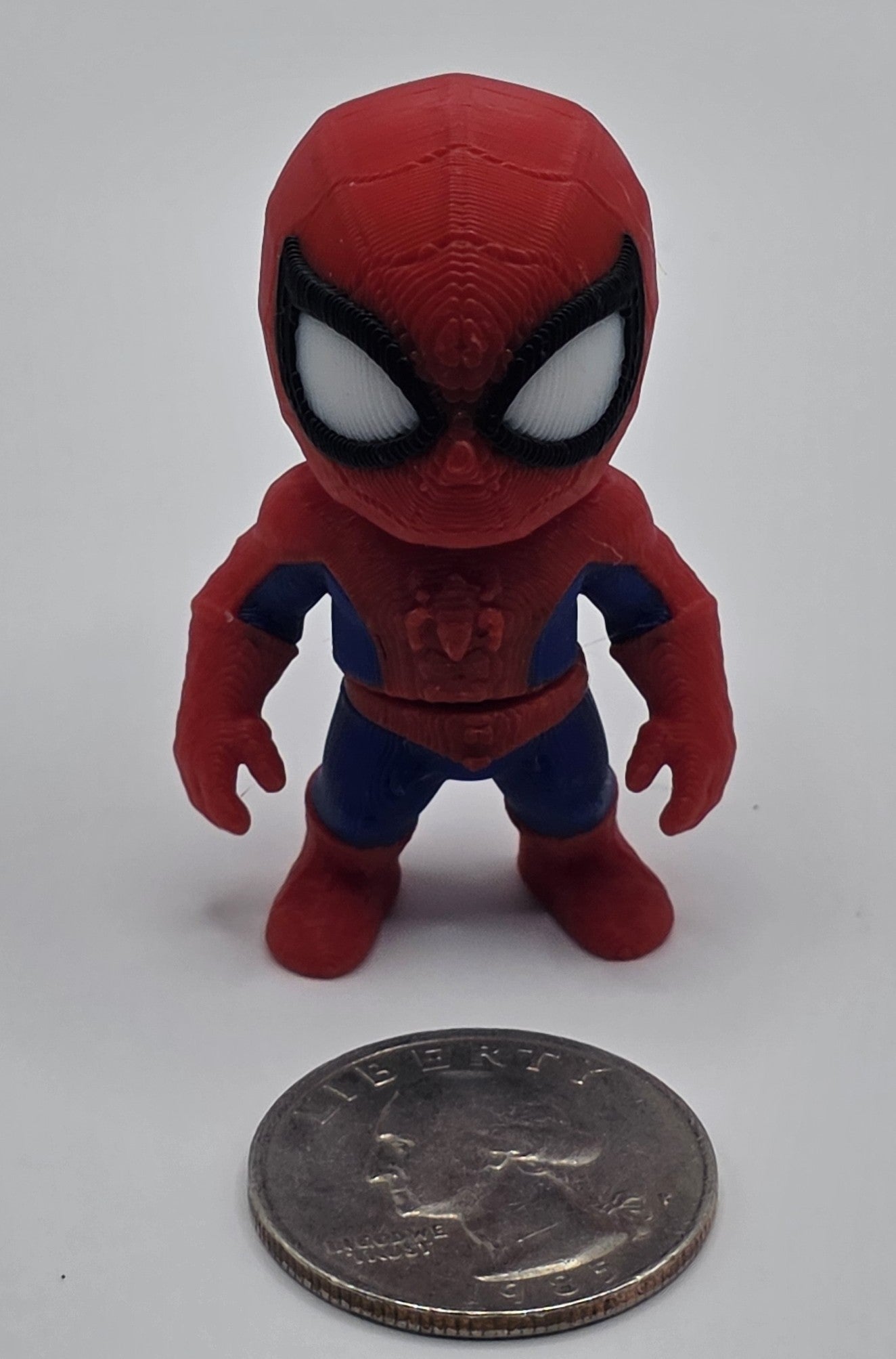 Articulated Spiderman Figure | 3D Printed Poseable Superhero Toy | Comic Fan Gift | Desk Decor | Collectible Spider-Inspired Display Figure - SkeletonEarth Designs