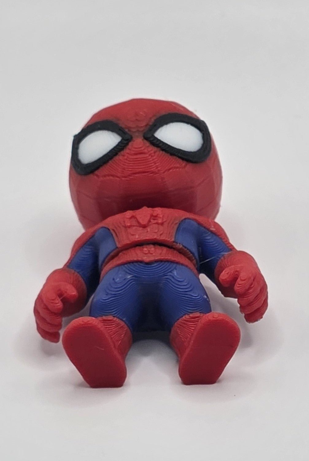 Articulated Spiderman Figure | 3D Printed Poseable Superhero Toy | Comic Fan Gift | Desk Decor | Collectible Spider-Inspired Display Figure - SkeletonEarth Designs