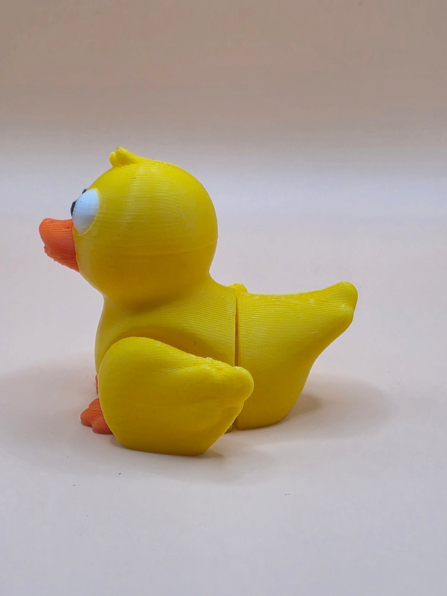 Cute Articulated Duck | 3D Printed Flexible Duck Toy | Fidget Duck | Desk Decor | Cute Animal Gift | Kawaii Duck | Printable Duck Figure - SkeletonEarth Designs