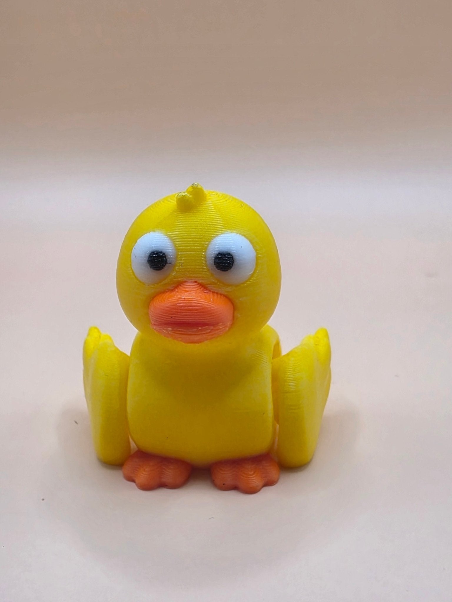 Cute Articulated Duck | 3D Printed Flexible Duck Toy | Fidget Duck | Desk Decor | Cute Animal Gift | Kawaii Duck | Printable Duck Figure - SkeletonEarth Designs