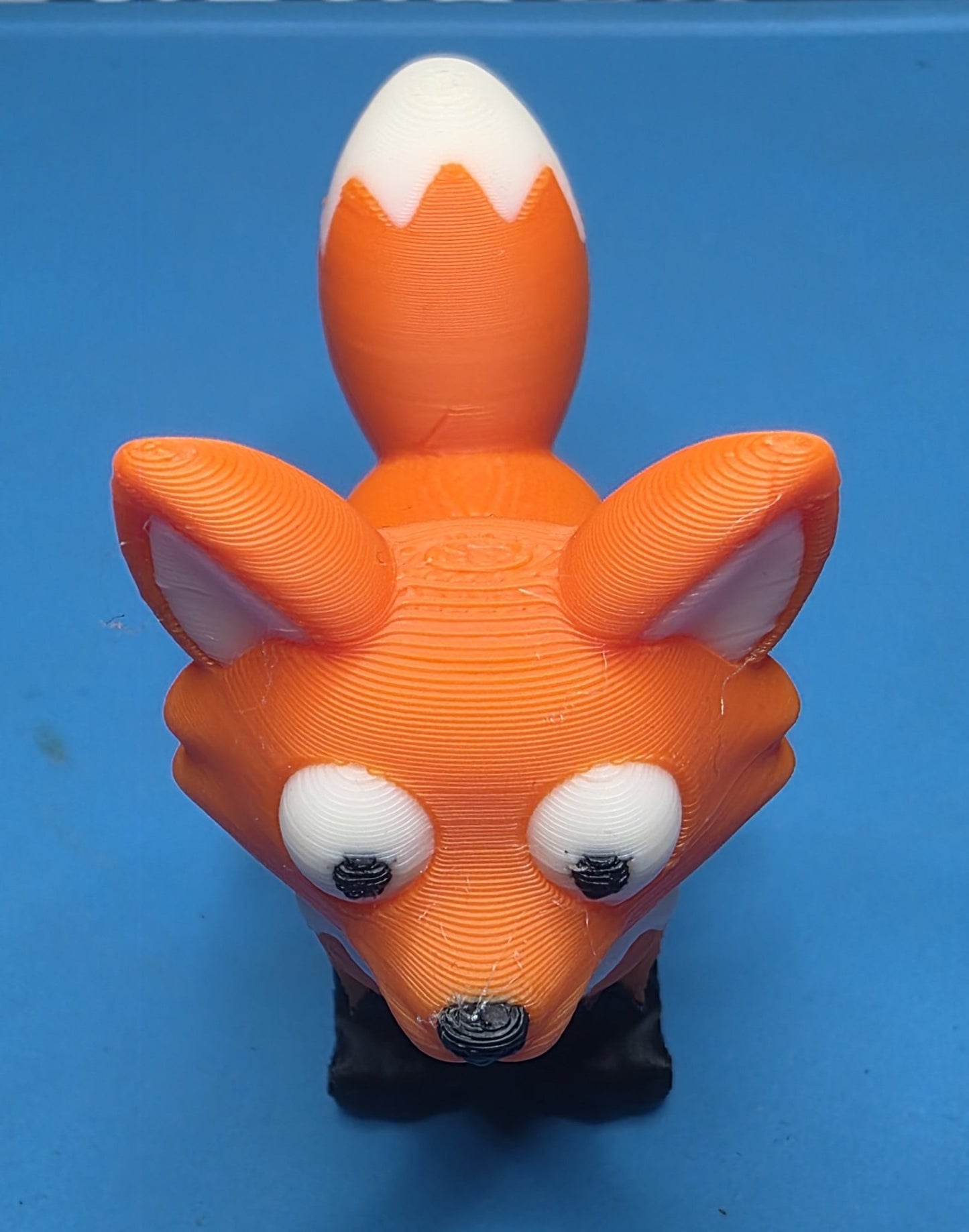 Cute Articulated Fox | 3D Printed Poseable Fox | Orange Woodland Animal | Desk Decor Gift | Fidget Toy | Collectible Fox Figurine - SkeletonEarth Designs