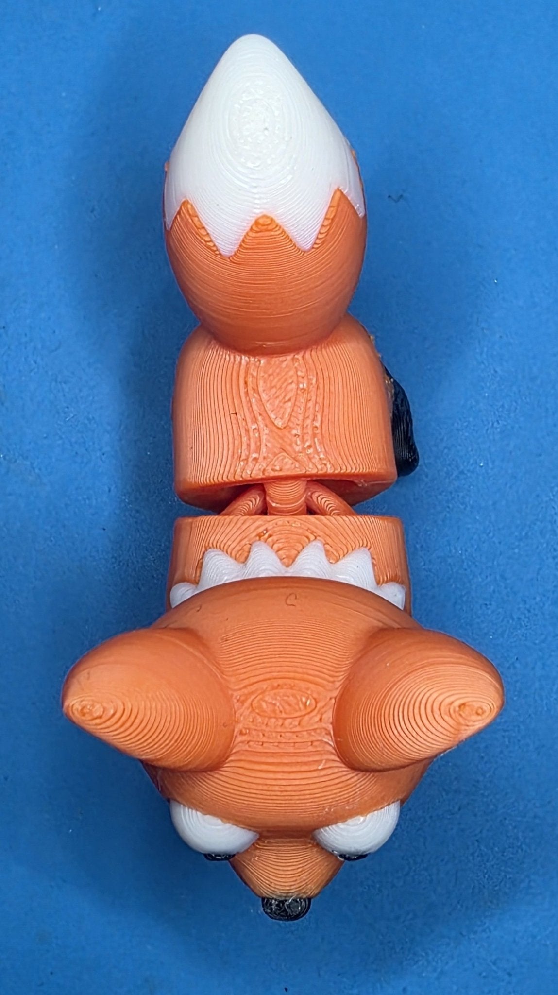 Cute Articulated Fox | 3D Printed Poseable Fox | Orange Woodland Animal | Desk Decor Gift | Fidget Toy | Collectible Fox Figurine - SkeletonEarth Designs