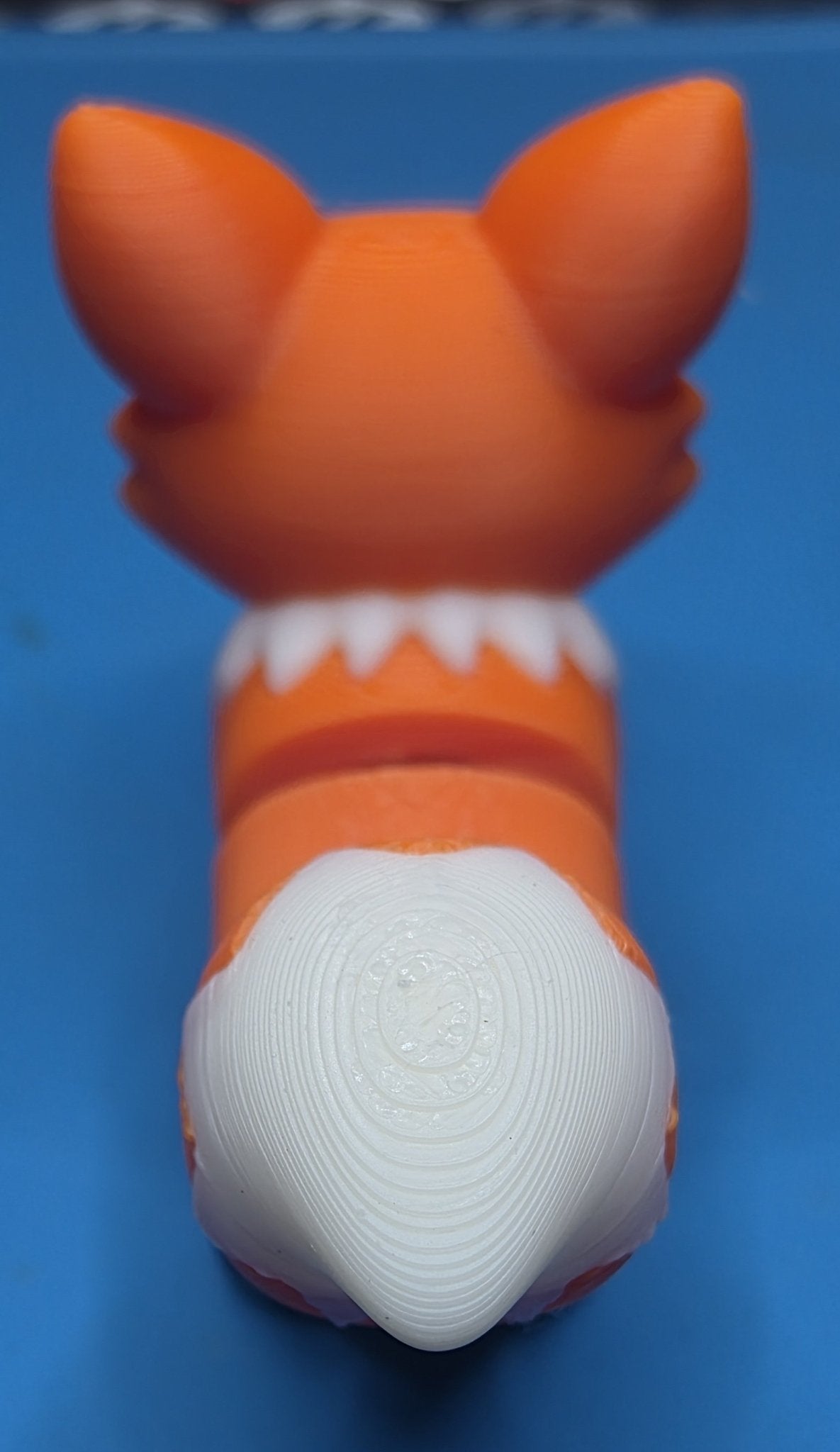 Cute Articulated Fox | 3D Printed Poseable Fox | Orange Woodland Animal | Desk Decor Gift | Fidget Toy | Collectible Fox Figurine - SkeletonEarth Designs