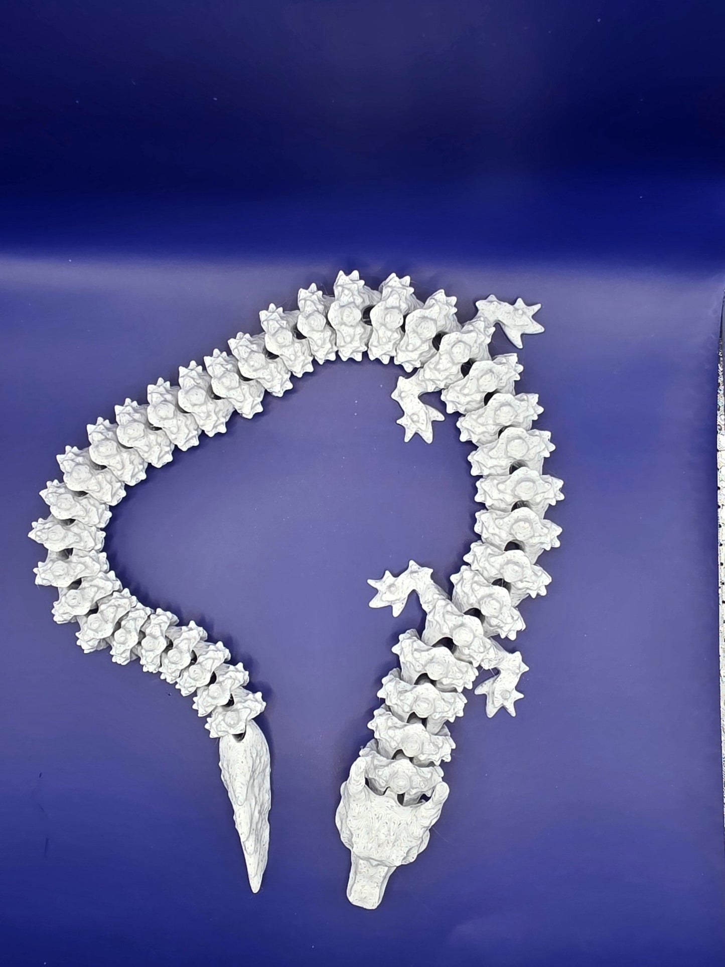 Flexible Articulated Dragon | 3D Printed Figure | Fantasy Desk Decor | Mythical Creature Gift - SkeletonEarth Designs